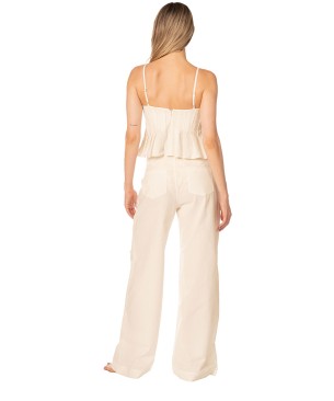 Pantalon Blanco Tides Becca